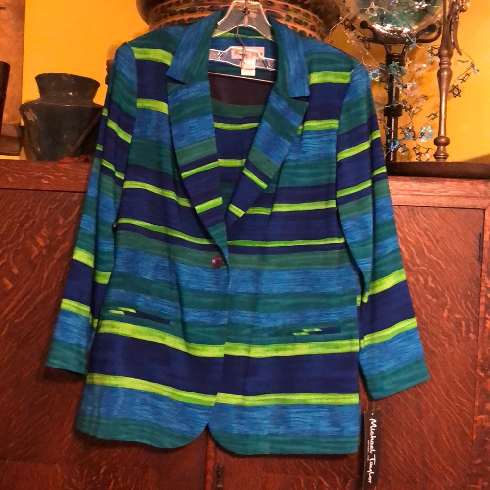 Beautiful blazer and skirt set. Brand new tags